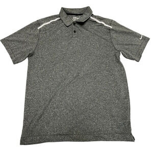 Nike golf grey short sleeve polo